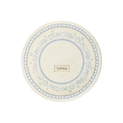 PEM1040 - Pembroke Floral 7" Paper Dessert Plate