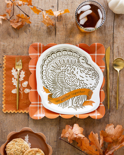 AGT1239 - Acorns Give Thanks Dinner Napkin