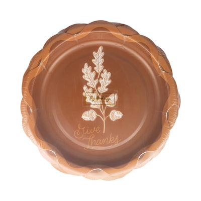 AGT1242 - Give Thanks Dessert Paper Plate