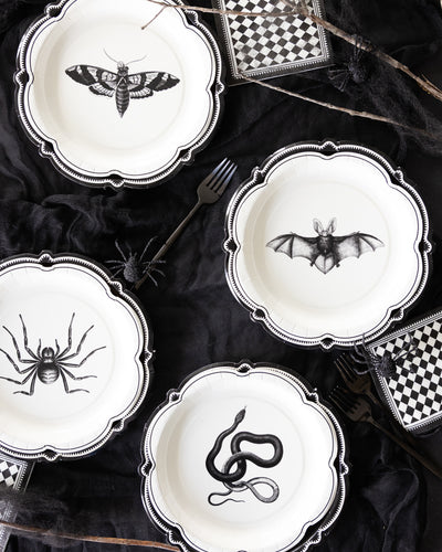 APO1239 - Black Checkers Cocktail Napkin