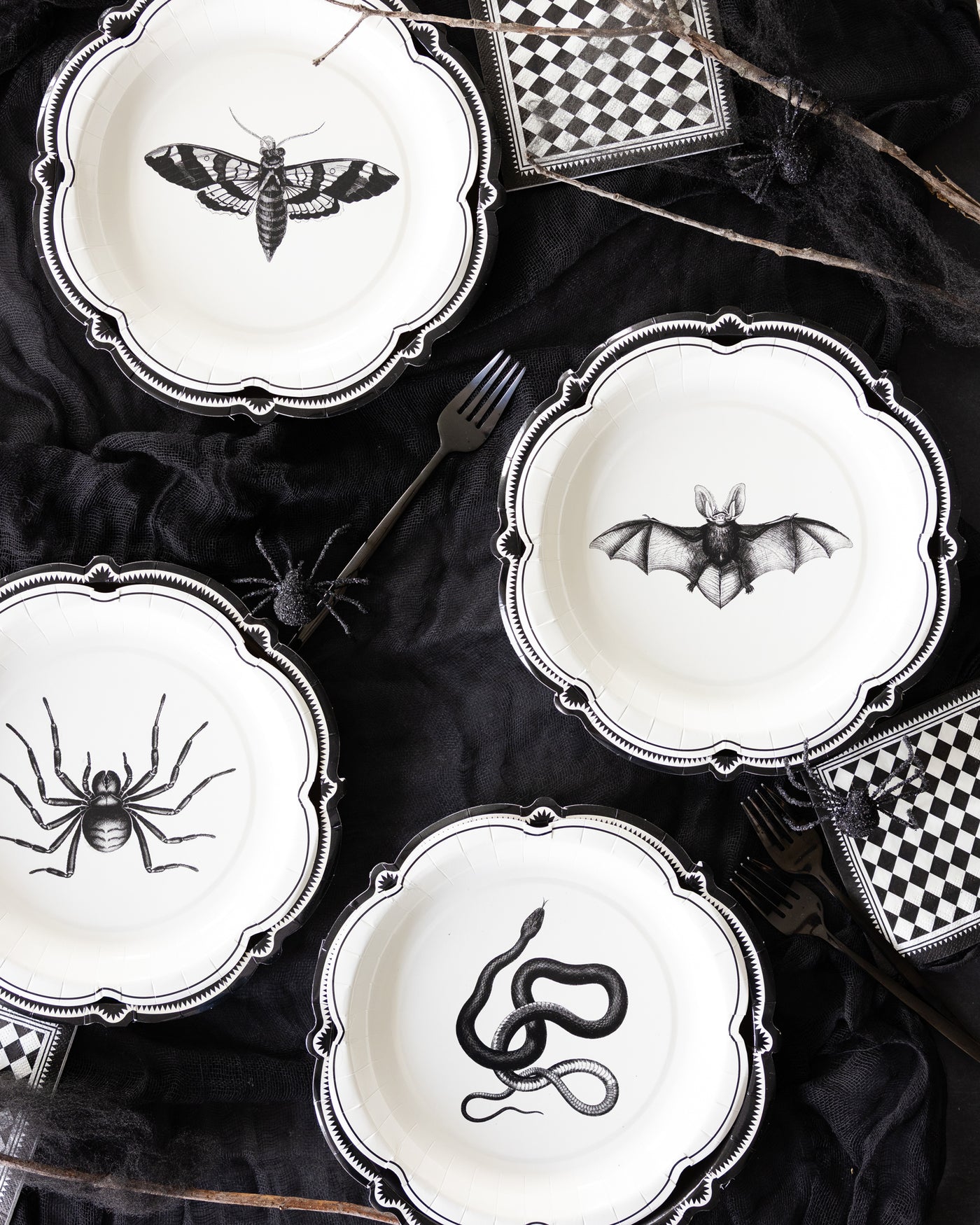 APO1240 - Apothecary Paper Plate Set