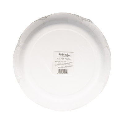 APO1240 - Apothecary Paper Plate Set