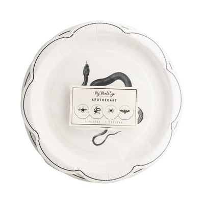 APO1240 - Apothecary Paper Plate Set
