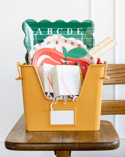 APP1142 - Alphabet Paper Plate