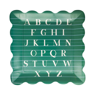 APP1142 - Alphabet Paper Plate