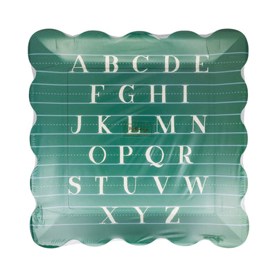APP1142 - Alphabet Paper Plate