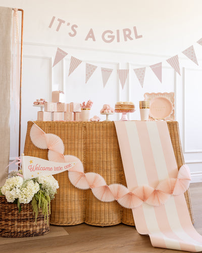 BAB1102 - Baby Pink Banner