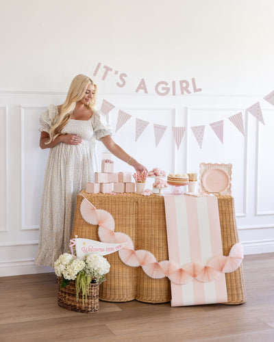 BAB1102 - Baby Pink Banner