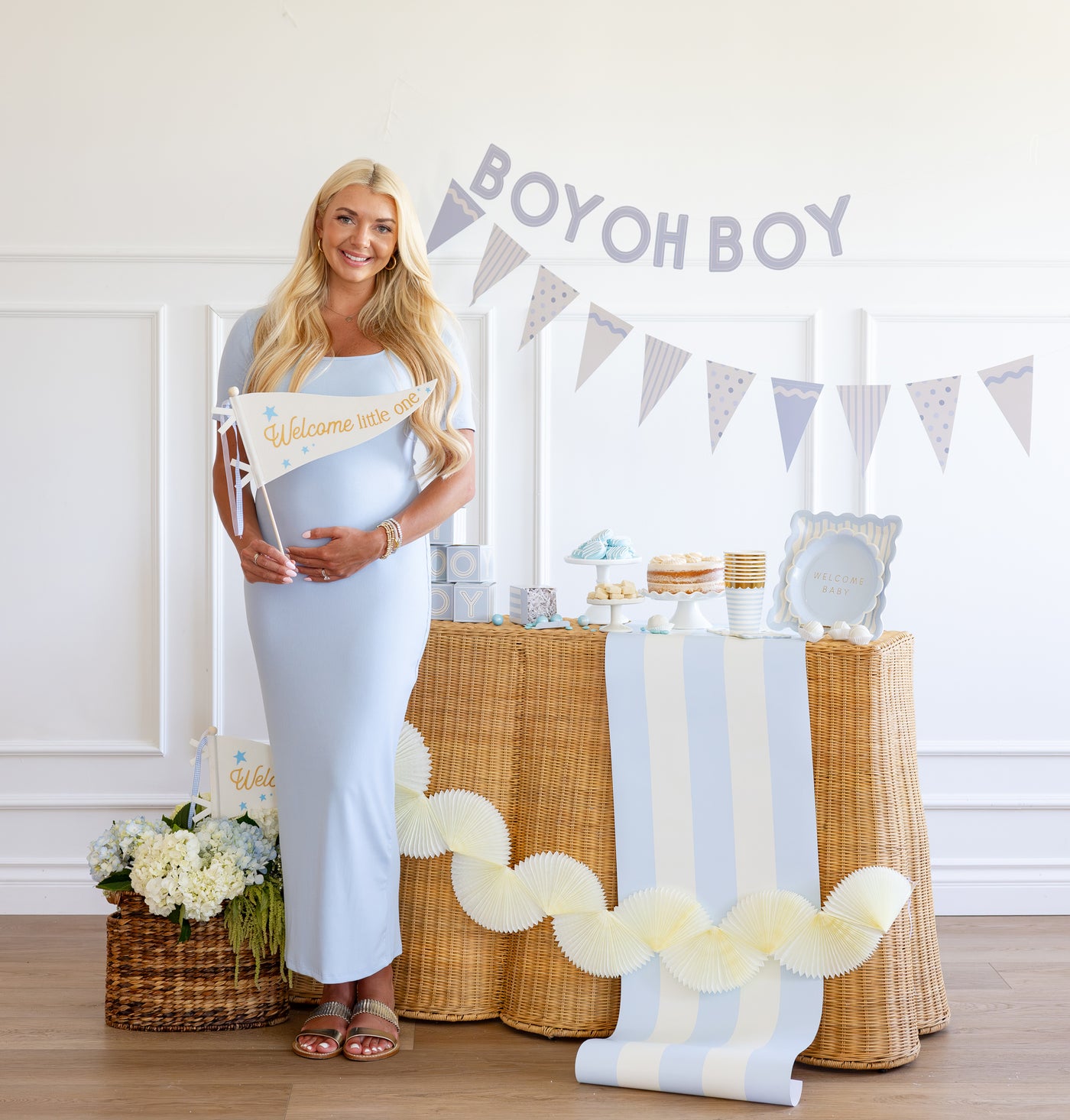 BAB1103 - Baby Blue Banner