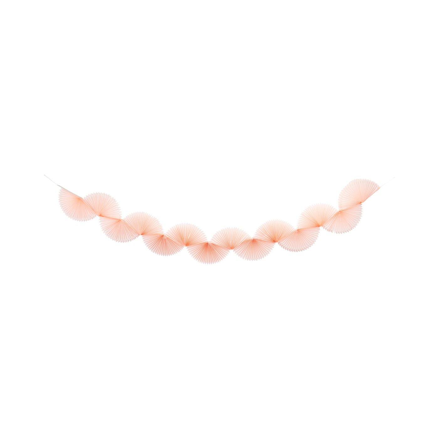 BAB1105 - Pink Tissue Bunting Banner