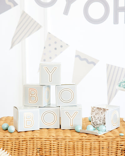 BAB1110 - Blue Block Treat Box