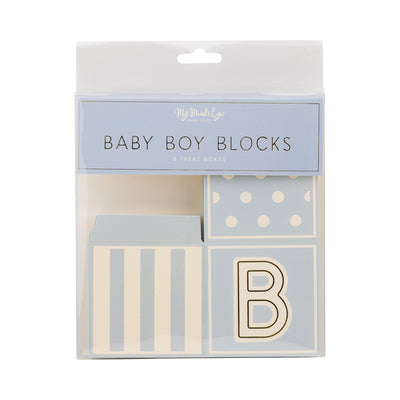 BAB1110 - Blue Block Treat Box