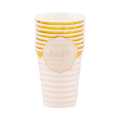BAB1111 - Baby Pink Party Cup