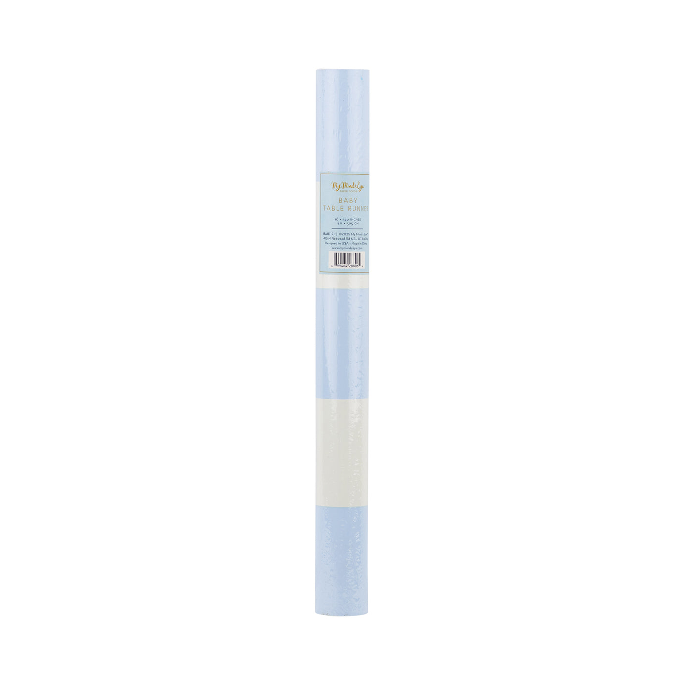 BAB1121 - Blue Striped Table Runner