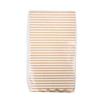 BAB1138 - Tan Striped Dinner Dinner Napkin
