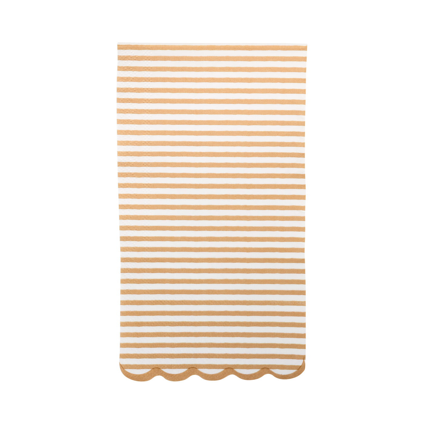BAB1138 - Tan Striped Dinner Dinner Napkin