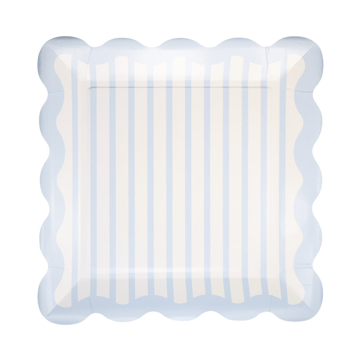 BAB1142 - Blue Striped 10" Plate