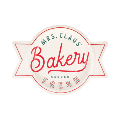 BAK1240 - Mrs Claus' Bakery Plate