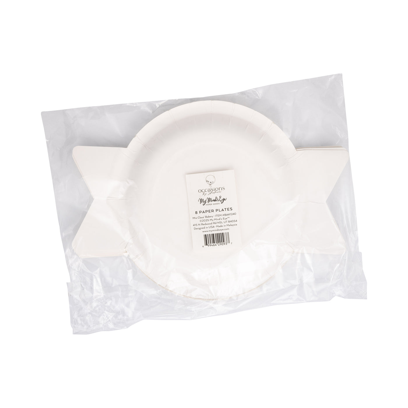 BAK1240 - Mrs Claus' Bakery Plate