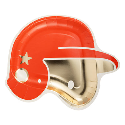 BAS1040 - Helmet Shaped Paper Plate