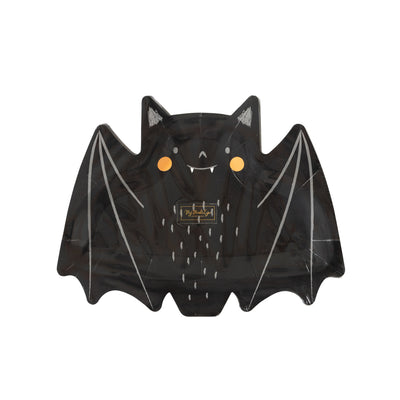 BAT1040 -  Freakin' Bats Bat Shaped Paper Plate