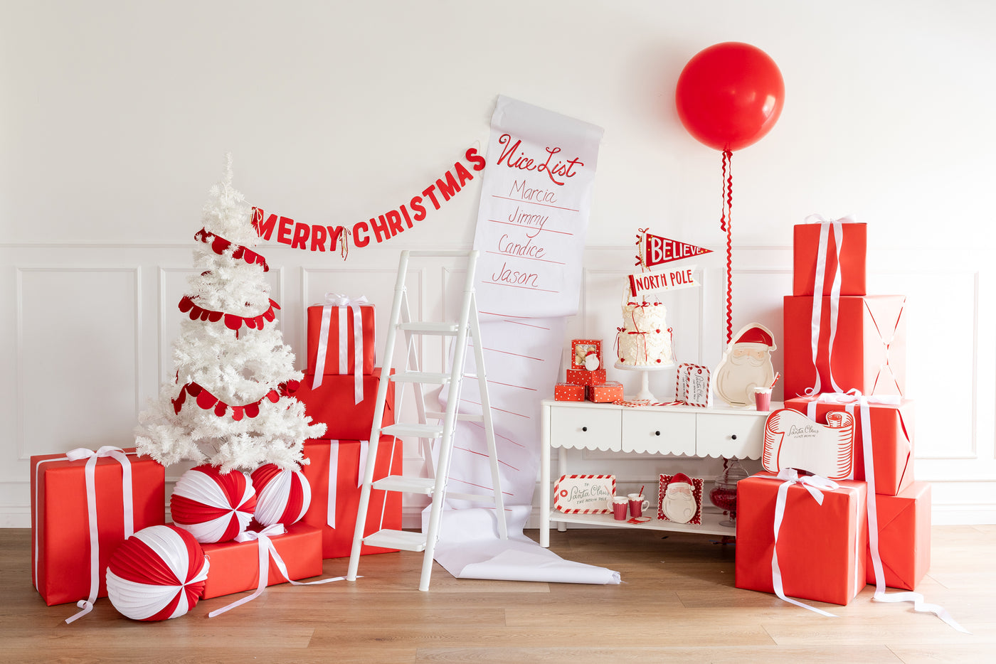 BEC1203 - Thick Felt Merry Christmas Banner
