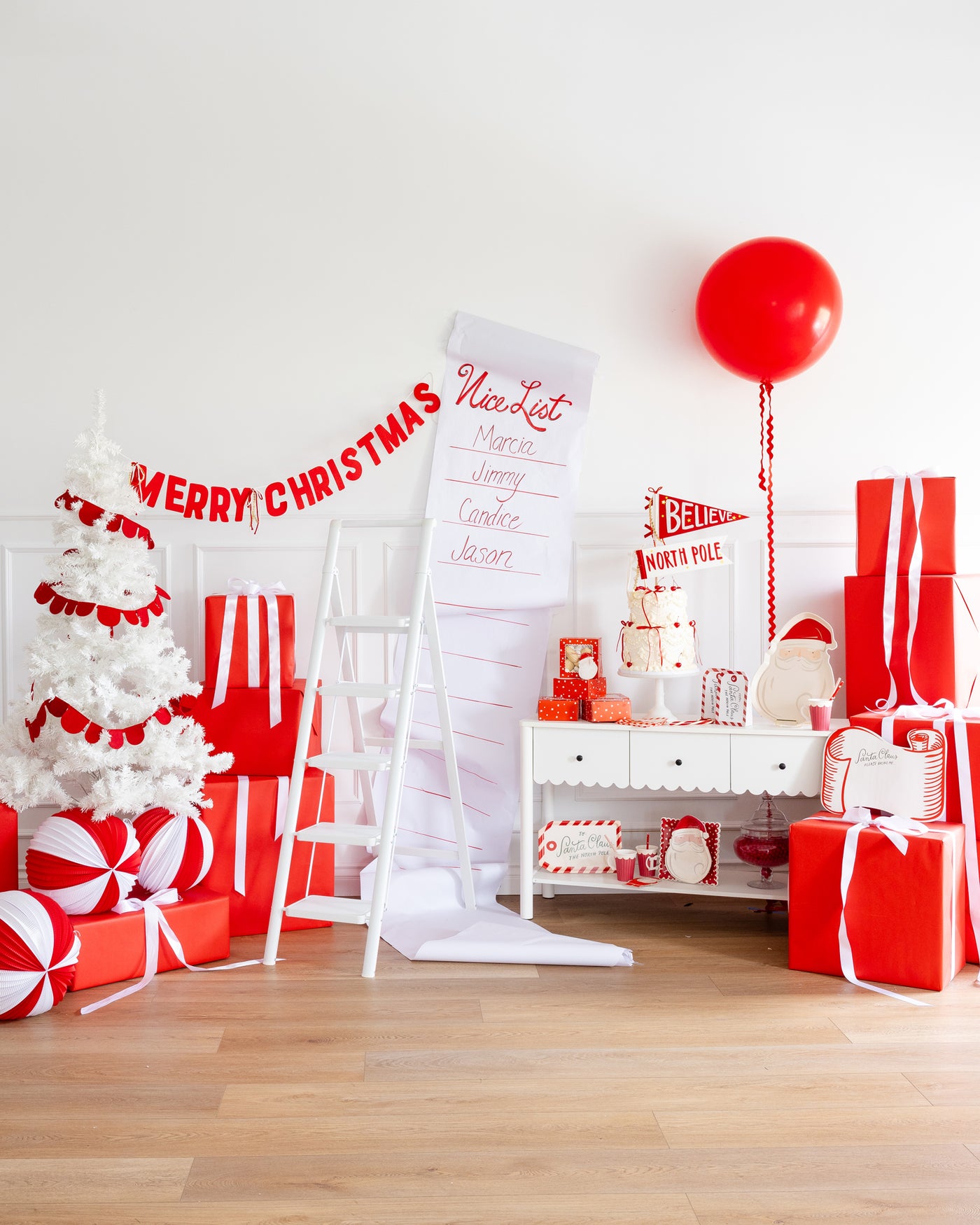 BEC1203 - Thick Felt Merry Christmas Banner