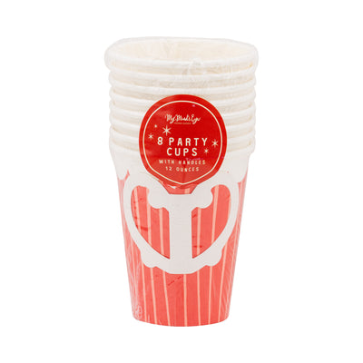 BEC1210 - Striped cup with handle
