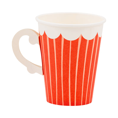 BEC1210 - Striped cup with handle