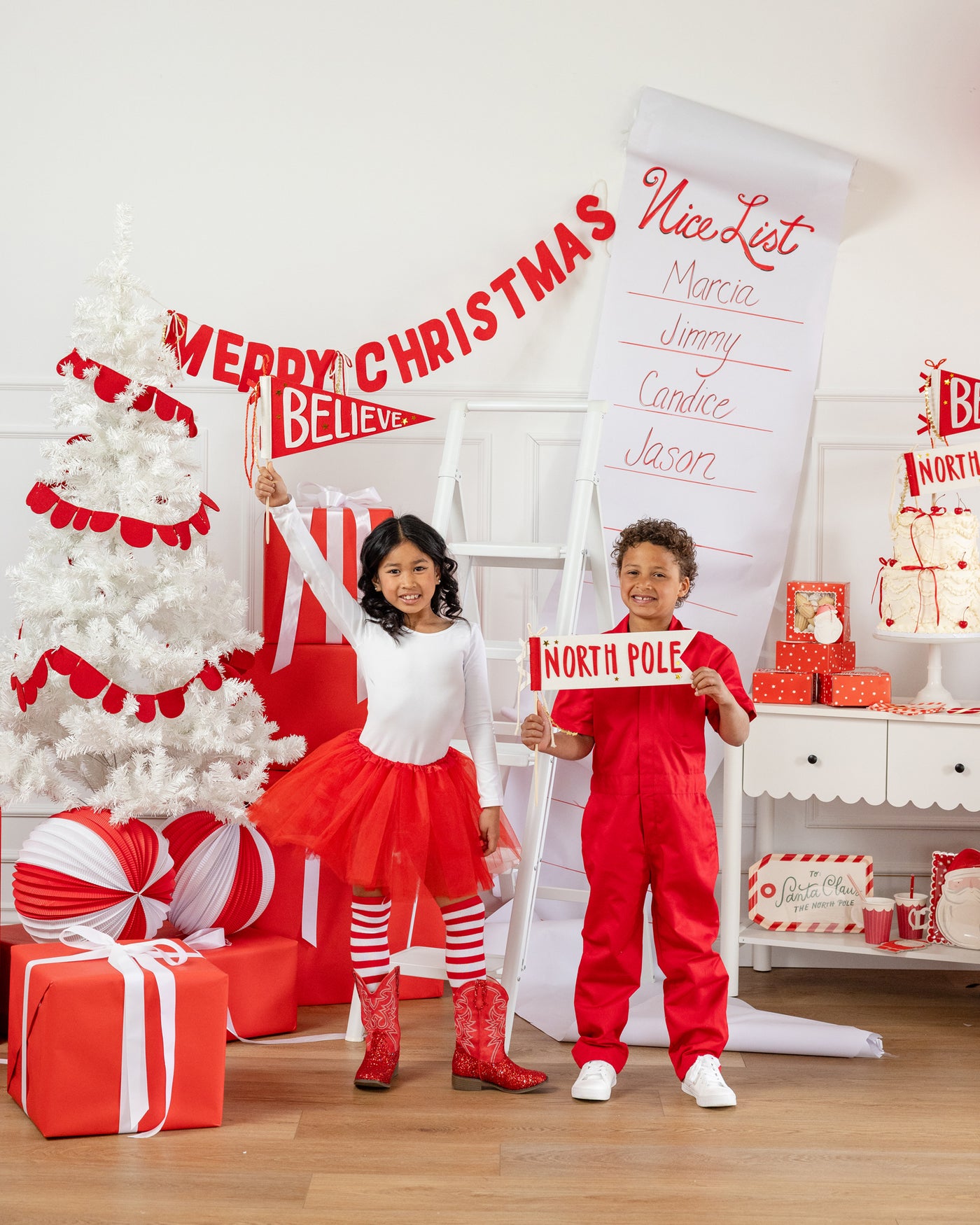 BEC1214 - Believe Felt Pennant Set