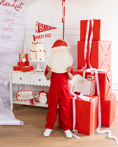 BEC1230 - Santa Bamboo Tray