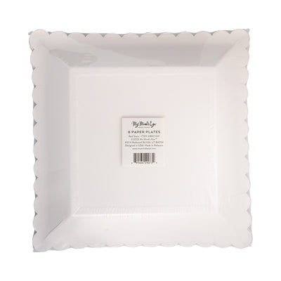 BEC1241 - Large Red Star Plate
