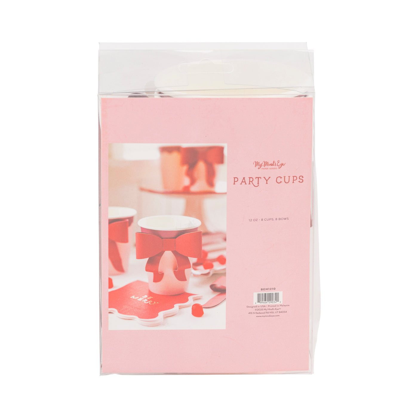 BEM1210 - Pink & Burgundy Cup