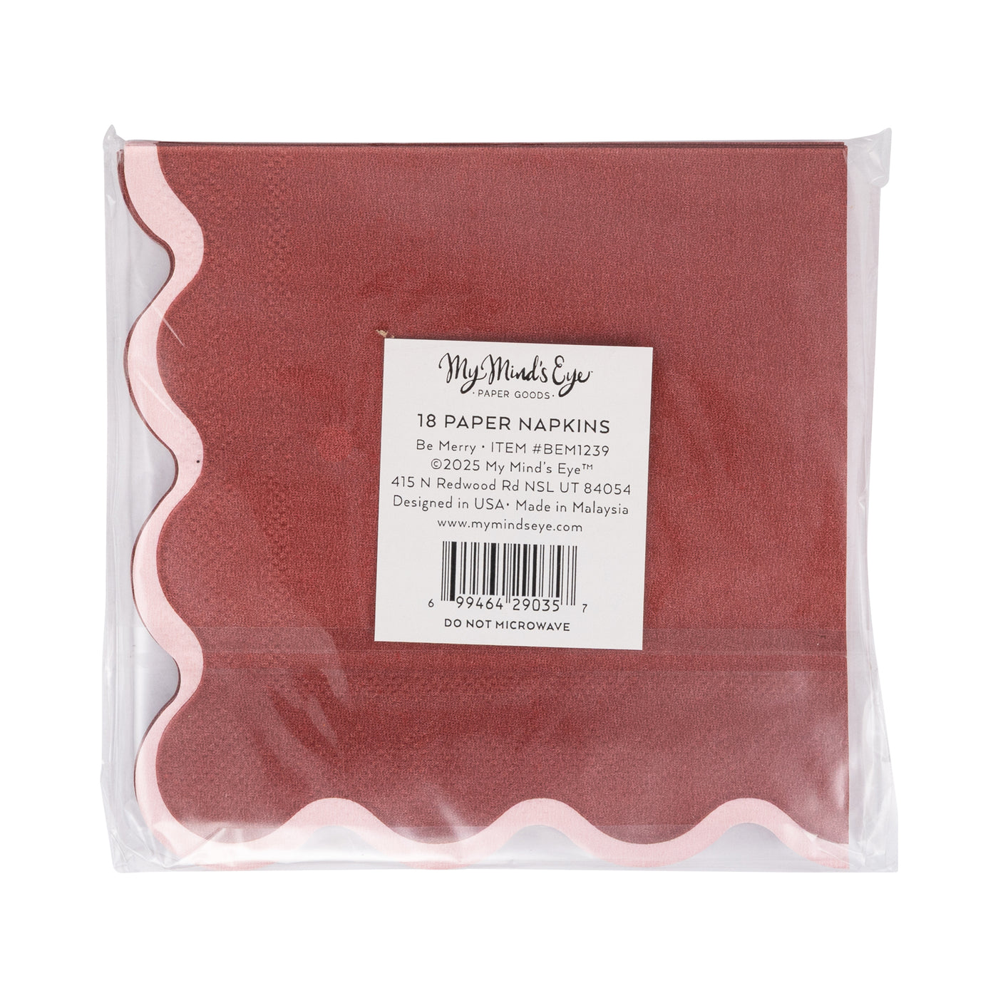 BEM1239 - Be Merry Napkin Set