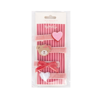 BER1206 - Occasions Beary Loved Hair Clips