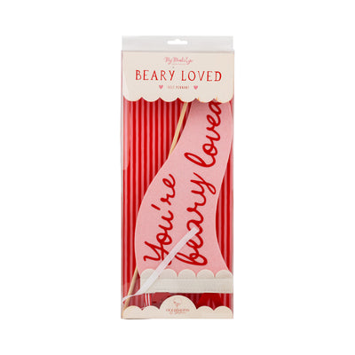 BER1215 - Occasions Beary Loved Felt Pennant