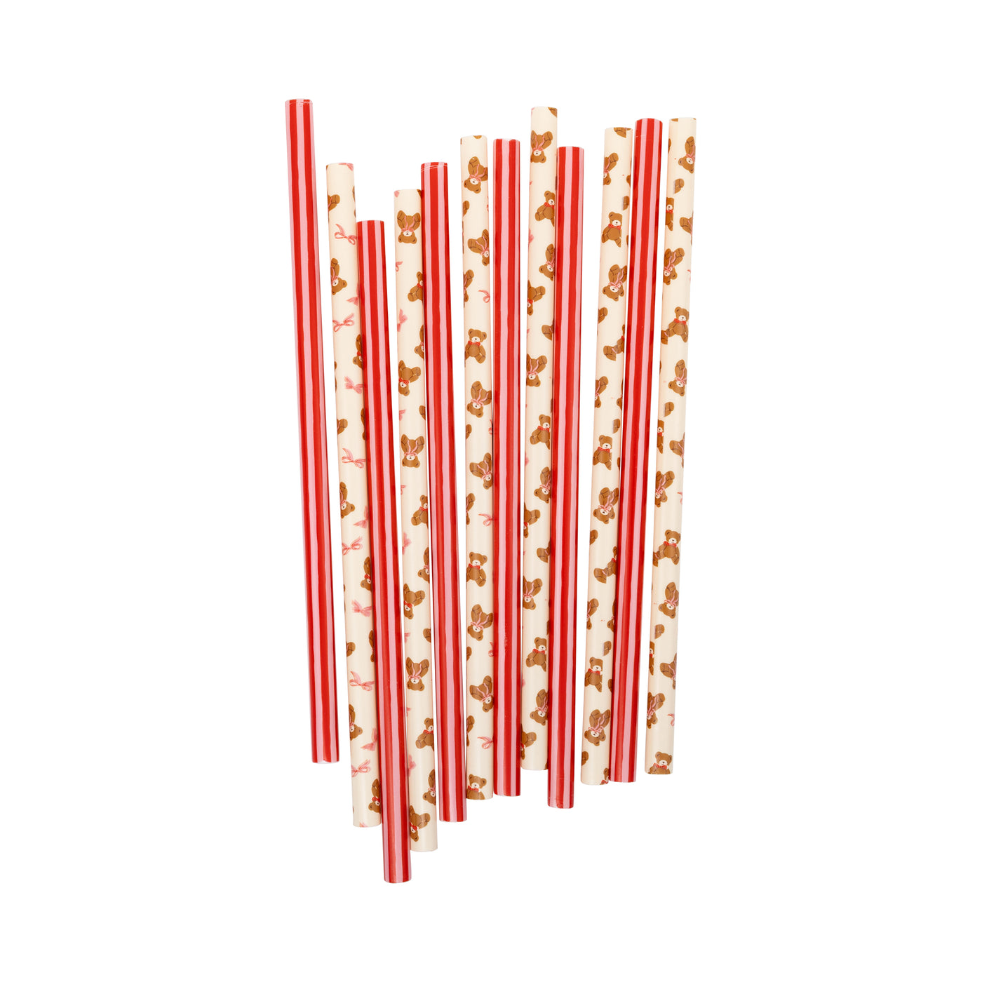 BER1216 - Occasions Beary Loved Reusable Straws