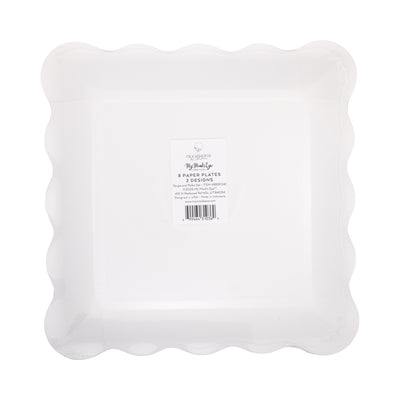 BER1241 - Occasions Beary Loved Stripe and Polka Plate Set