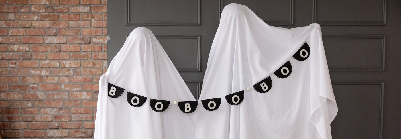 BOO1203 - Occasions Black Felt Bunting Banner