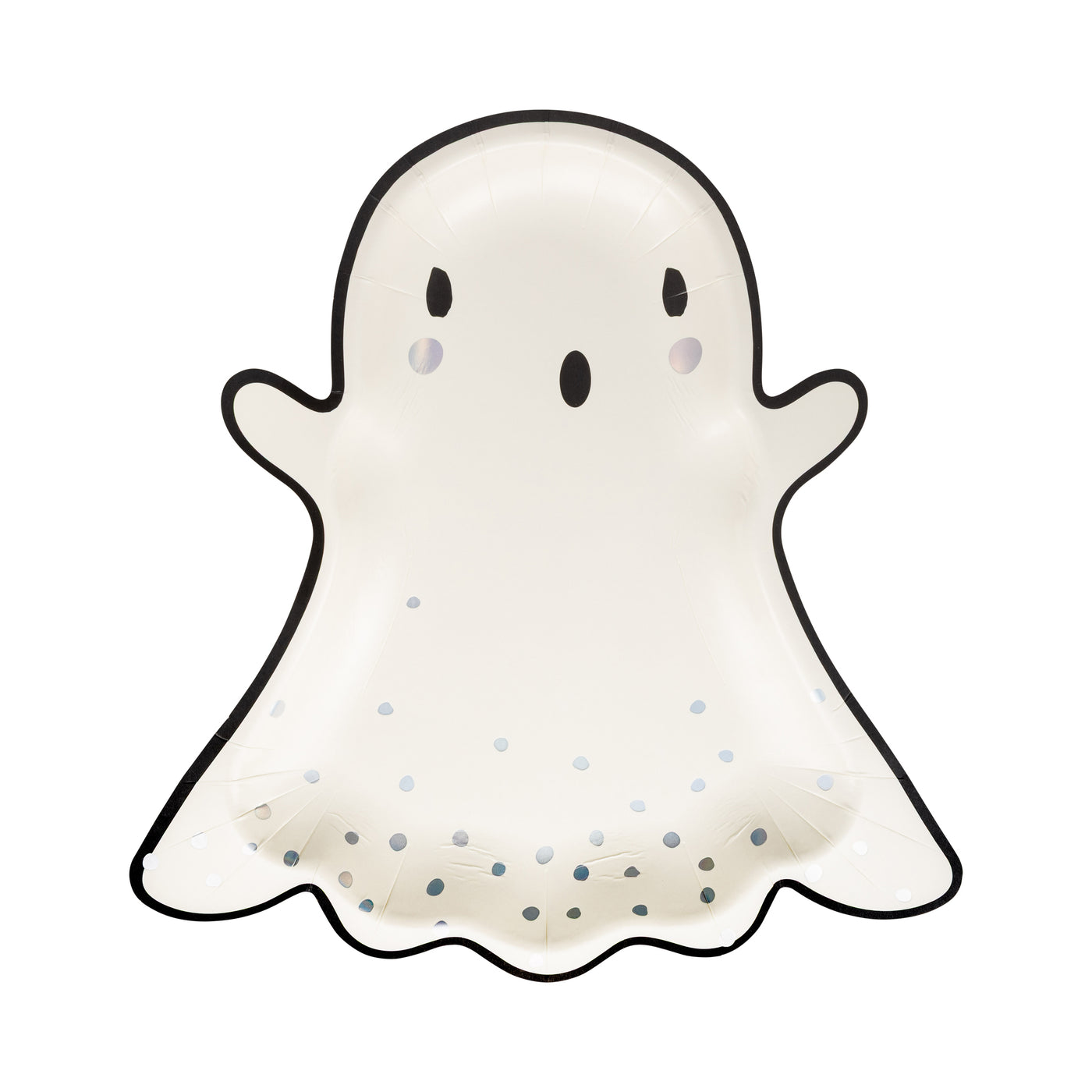 BOO1240 - Occasions Boo Ghost Shaped Paper Plate
