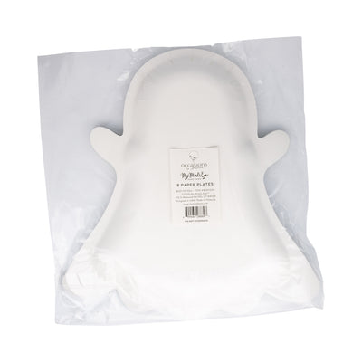 BOO1240 - Occasions Boo Ghost Shaped Paper Plate