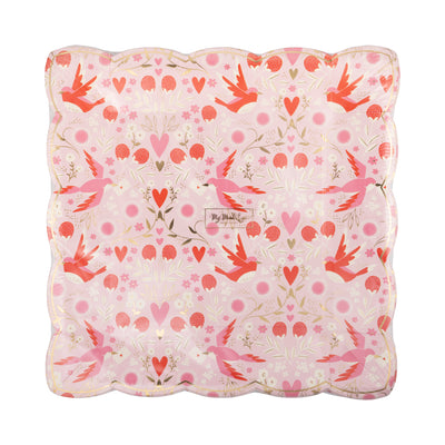 BRD1140 - Love Birds Pattern Plate