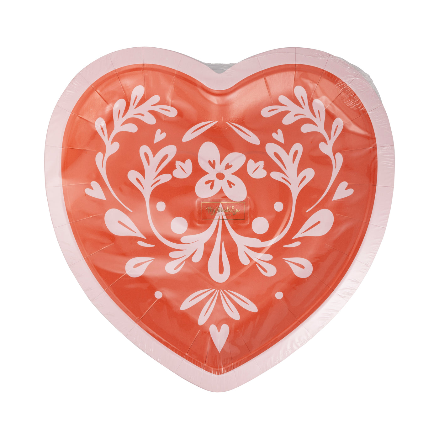 BRD1142 - Folk Heart Shaped Plate