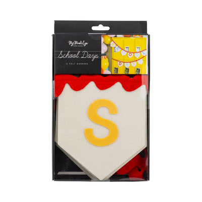 BTS1103 - School Days Felt Banner