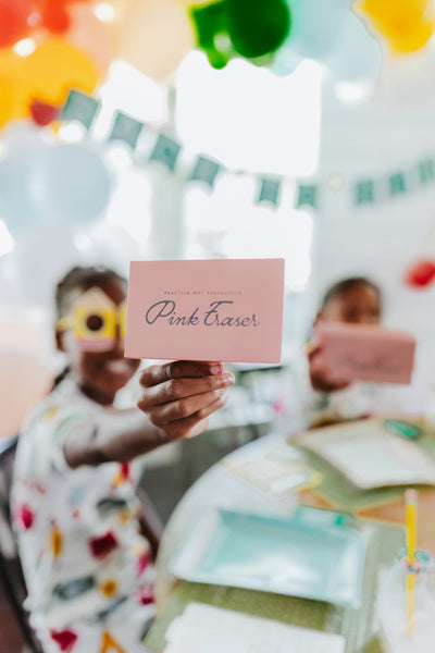 BTS1109 - Occasions Pink Eraser Treat Boxes - 8 ct