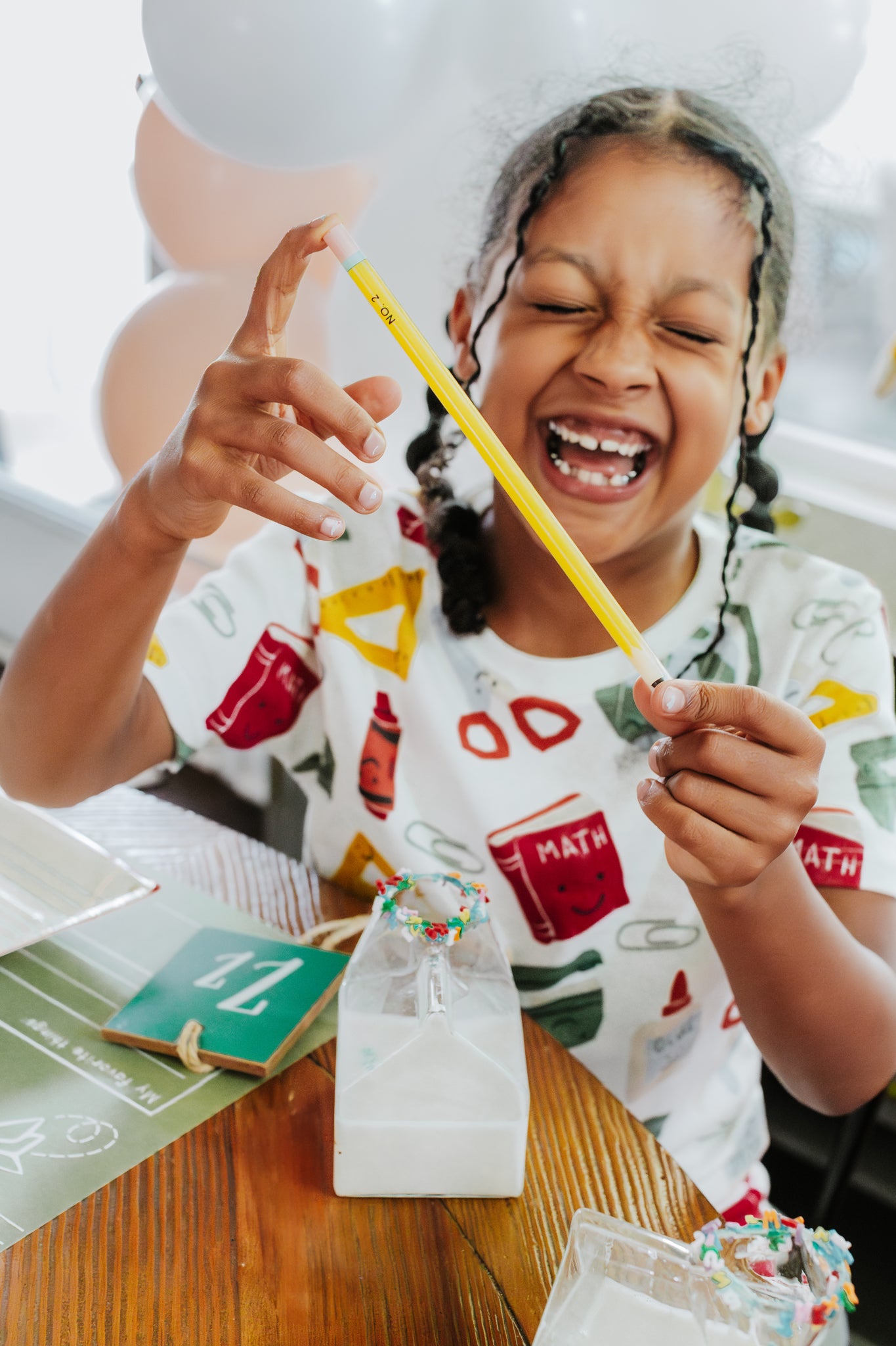 BTS1115 - Pencil Reusable Straws - 12 count