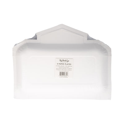 BTS1141 - School House Shaped Paper Plate