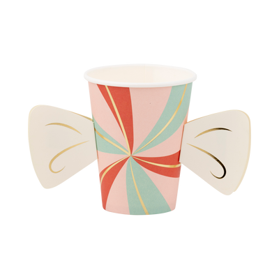 CDY1110 - Candy Cane Lane Handled Paper Cup