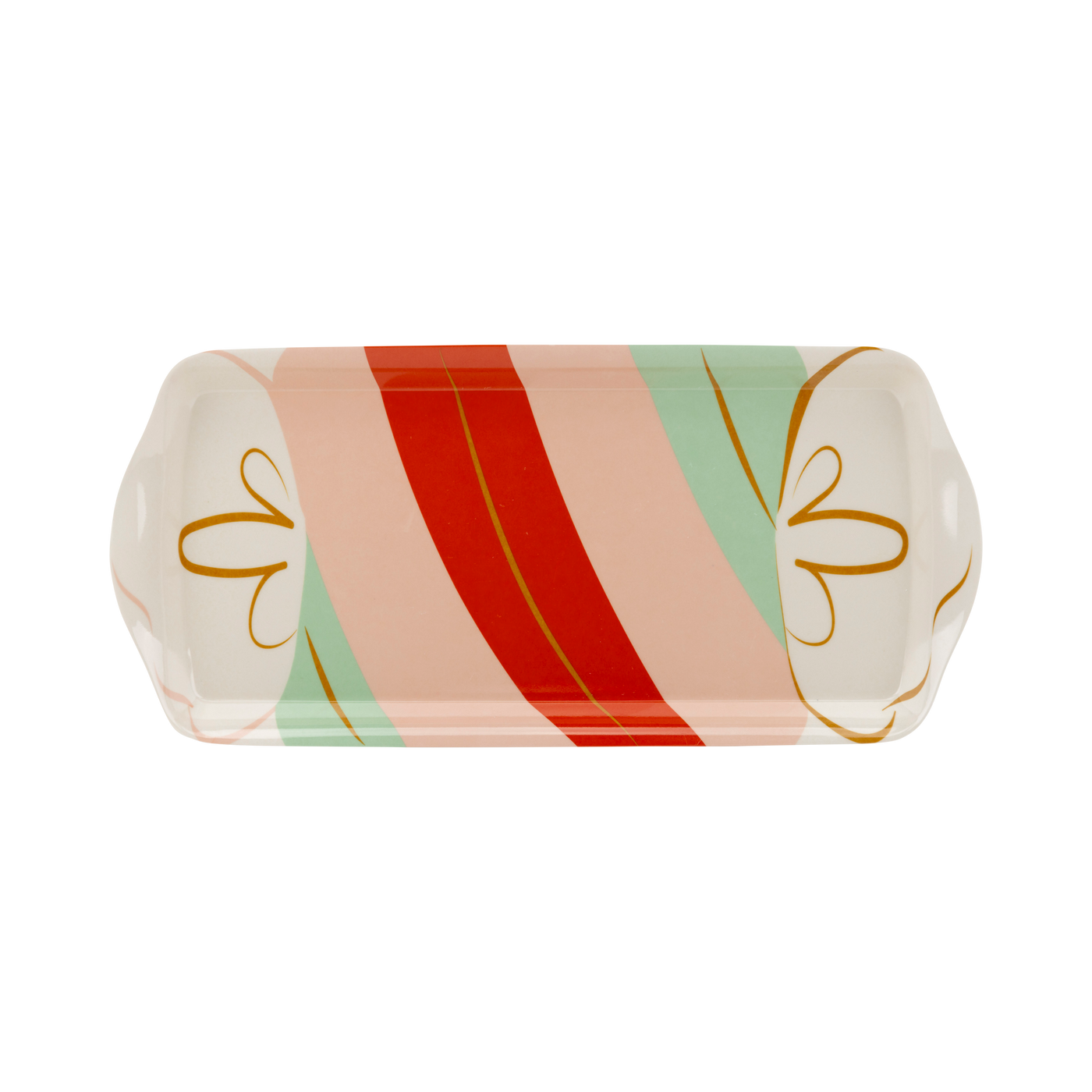 CDY1130 - Candy Cane Lane Bamboo Tray