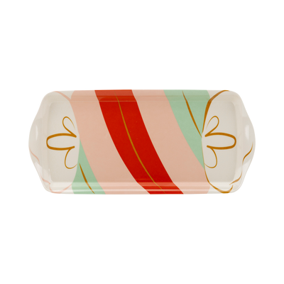 CDY1130 - Candy Cane Lane Bamboo Tray